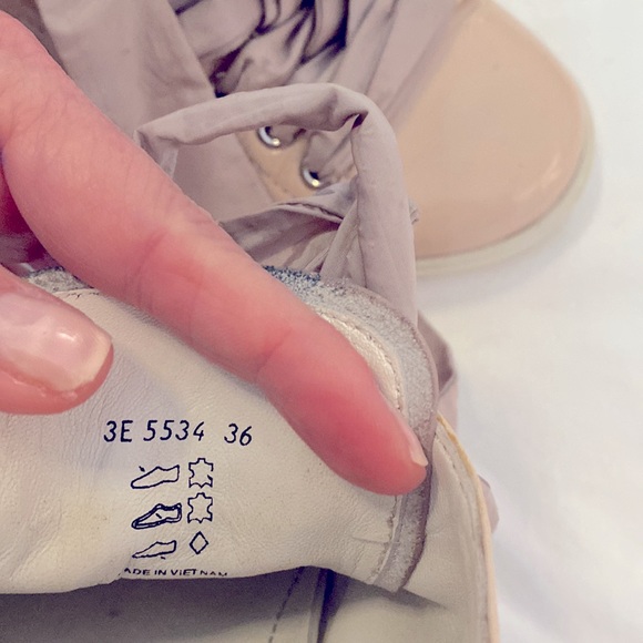 Women’s Prada Pink Patton Leather Sneakers with Original Satin Laces size 36 - Picture 7 of 7